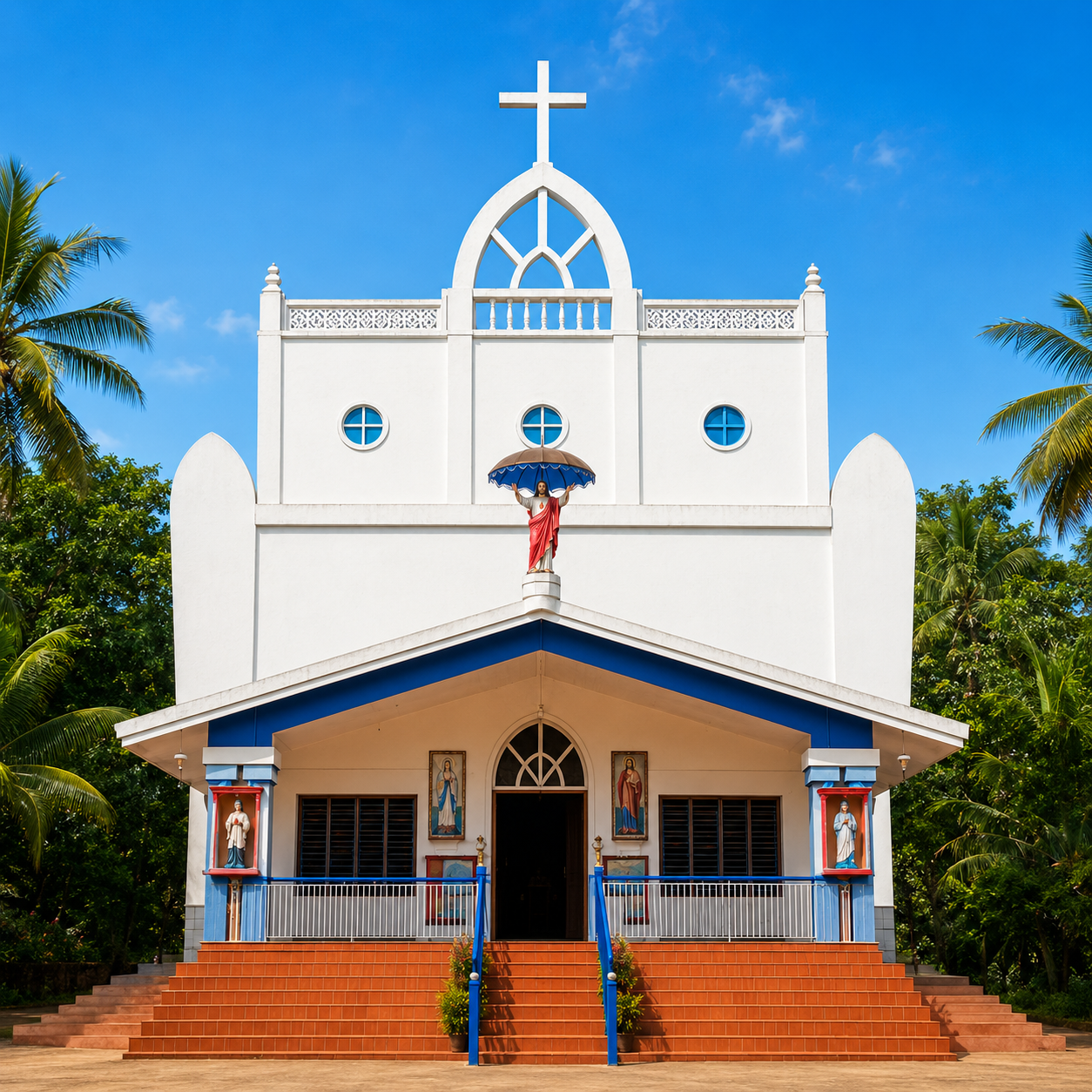 Lourdu Matha Church, Mavungal